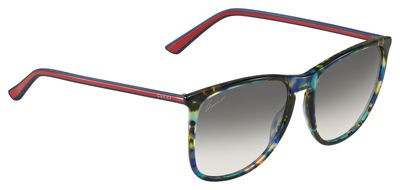 Gucci Gucci 3767/S Sunglasses, 0GY3(IC) Blue Havana Red