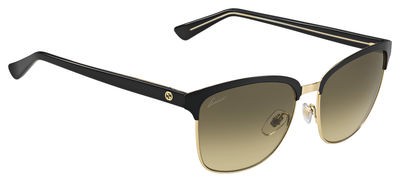 Gucci Gucci 4271/S Sunglasses, 02D6(ED) Black Gold Crystal