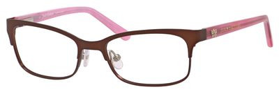 Juicy Couture Ju 922 Eyeglasses, 01Z4(00) Brown