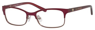 Juicy Couture Ju 922 Eyeglasses, 0JZF(00) Red Almond