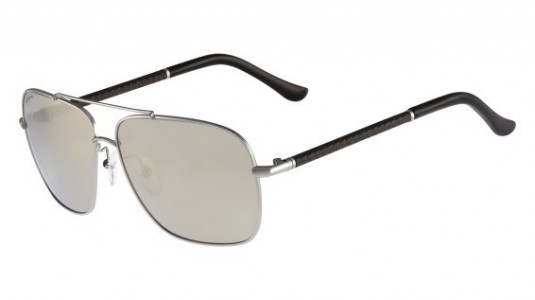 Ferragamo SF145SL Sunglasses, (035) SHINY GUNMETAL