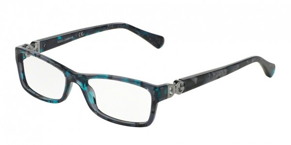 Dolce & Gabbana DG3228 Eyeglasses, 2551 BLUE MARBLE