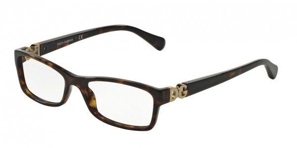 Dolce & Gabbana DG3228 Eyeglasses, 502 HAVANA (HAVANA)