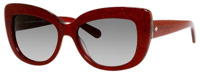 Kate Spade Ursula/S Sunglasses, 0W60(Y7) Red Glitter