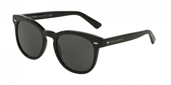 Dolce & Gabbana DG4254 Sunglasses, 501/87 BLACK (BLACK)