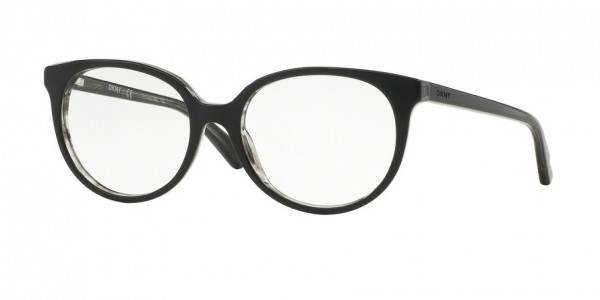 DKNY DY4666 Eyeglasses, 3674 BLACK/SPOTTED GREY (BLACK)