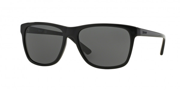 DKNY DY4131 Sunglasses, 300187 BLACK (BLACK)