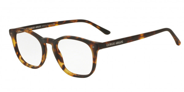 Giorgio Armani AR7074 Eyeglasses, 5492 YELLOW HAVANA (YELLOW)