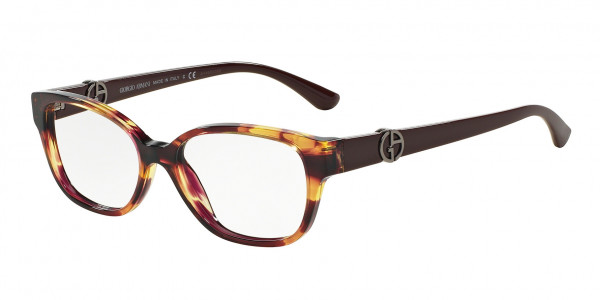 Giorgio Armani AR7078 Eyeglasses, 5169 STRIPED VIOLET (VIOLET)