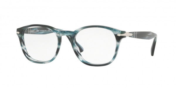 Persol PO3122V Eyeglasses, 1051 STRIPPED GREY (GREY)