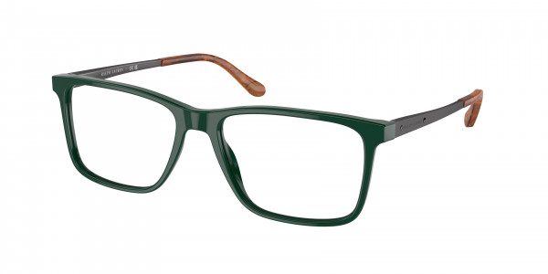 Ralph Lauren RL6133 Eyeglasses, 6140 FOREST GREEN (GREEN)
