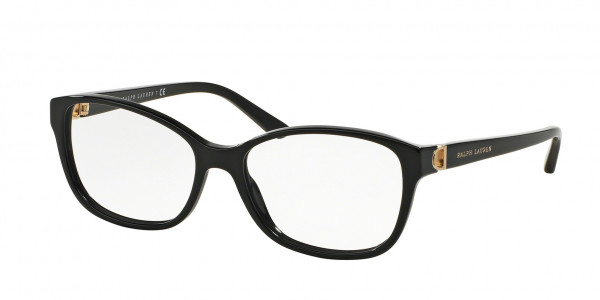 Ralph Lauren RL6136 Eyeglasses, 5001 SHINY BLACK (BLACK)