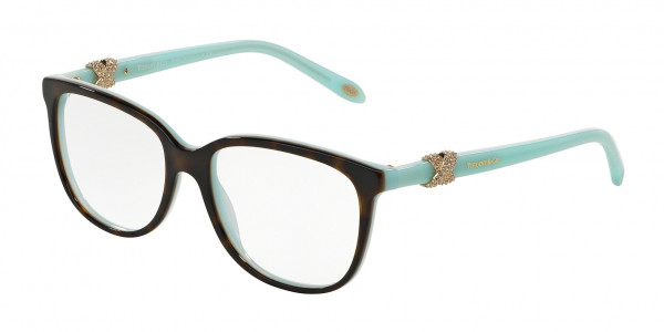 Tiffany & Co. TF2111B Eyeglasses, 8134 HAVANA/BLU (HAVANA)