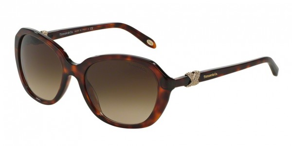 Tiffany & Co. TF4108B Sunglasses, 80023B HAVANA (HAVANA)