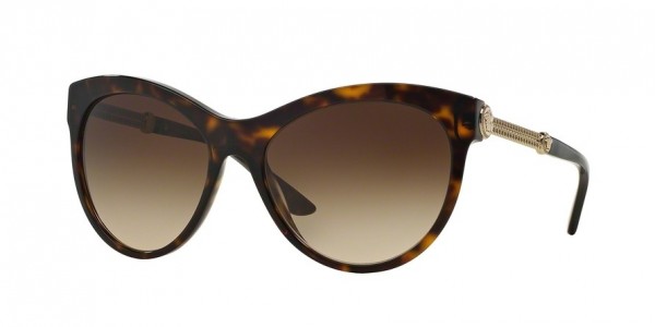 Versace VE4292A Sunglasses, 108/13 HAVANA (BROWN)