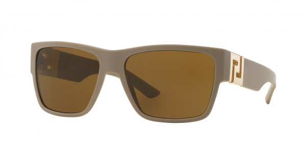 Versace VE4296A Sunglasses, 514673 SAND BEIGE (LIGHT BROWN)