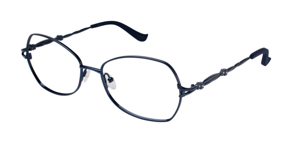 Tura R209 Eyeglasses, Navy (NAV)