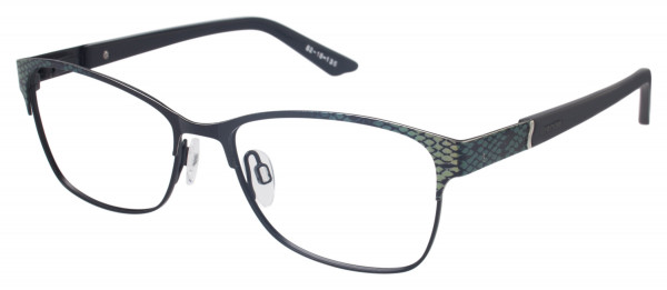 Brendel 922027 Eyeglasses, Black/Green - 10 (BLK)