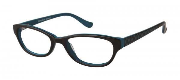 O!O OT63 Eyeglasses, Black - 10 (BLK)