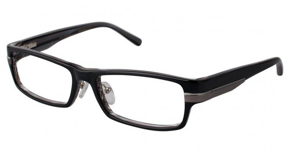 Ted Baker B876 Eyeglasses, black/grey horn (BLK)