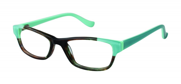 Ted Baker B937 Eyeglasses, Havana/Green (HAV)