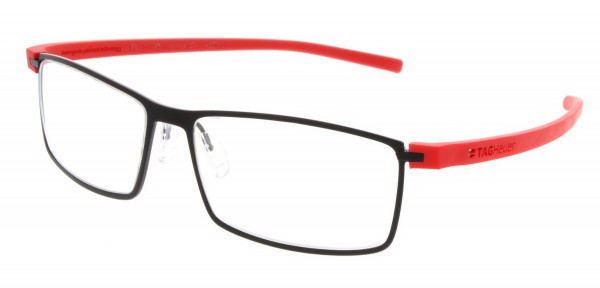 TAG Heuer REFLEX 3 RIMMED 3901 Eyeglasses, Red Temples (002)