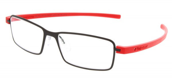 TAG Heuer REFLEX 3 RIMMED 3903 Eyeglasses, Red Temples (002)