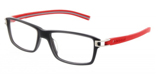 TAG Heuer REFLEX FOLD ACETATE 7601 Eyeglasses, Red-Light Grey Temples (004)