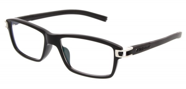 TAG Heuer REFLEX FOLD ACETATE 7601 Eyeglasses, Black-Black Temples (010)