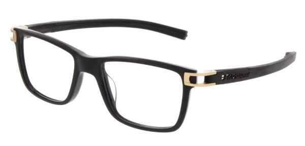TAG Heuer REFLEX FOLD ACETATE 7603 Eyeglasses, Black-Black Temples (008)