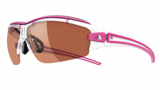 adidas evil eye halfr.proXS a180 Sunglasses, 6075 CRYSTAL/PINK