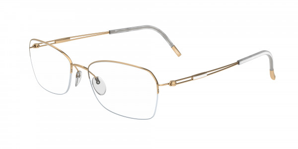 Silhouette TNG Titan Next Generation Nylor 4470 Eyeglasses, 6051 Gold White Flair
