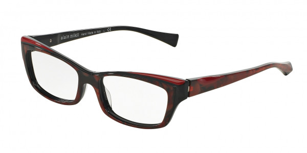 Alain Mikli A03040 Eyeglasses, C001 RED BLK RED (RED)