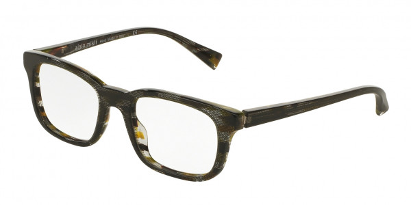 Alain Mikli A03039 Eyeglasses, C014 BLACK GREEN HAVANA (BLACK)