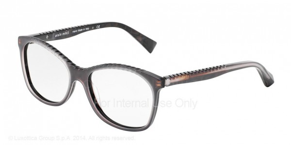 Alain Mikli A03017 Eyeglasses, B0B4 DAMATO RED/WHITE (PINK)