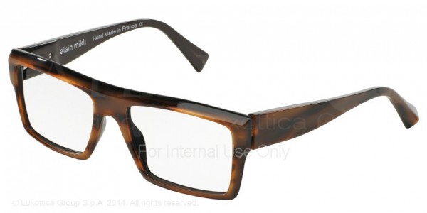 Alain Mikli A03001 Eyeglasses, B088 SHELL/BLACK (BLACK)
