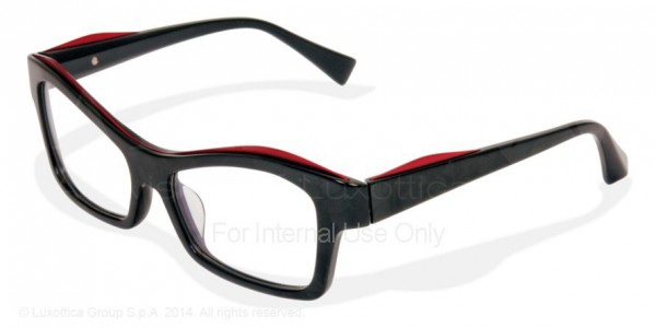 Alain Mikli A01341 - AL1341 Eyeglasses, B08A PEARLY BLACK/BLACK