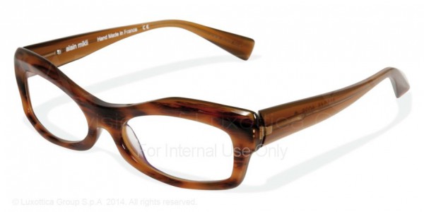 Alain Mikli A01245 - AL1245 Eyeglasses, A029 BRO YEL TOR-TR BRO/TRANS BRO