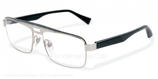 Alain Mikli A01223 - AL1223 Eyeglasses, M0BF SHINY PALLADIUM-PEARLY BLACK