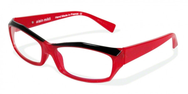 Alain Mikli A01126 - AL1126 Eyeglasses, G037 PEARLY RED/BLACK