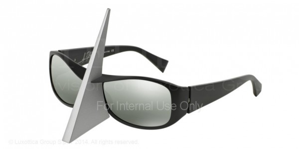 Alain Mikli A05016 Sunglasses, 01017G BLACK (BLACK)