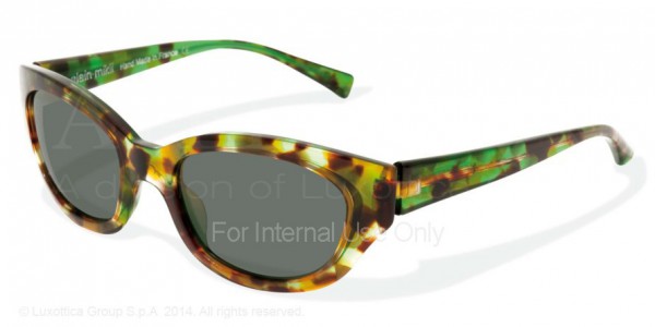 Alain Mikli A01068 - AL1068 Sunglasses, 1097 GREEN TORTOISE-GREEN CRYSTAL