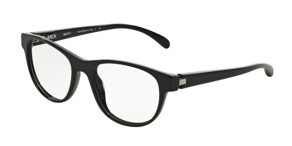 Starck Eyes SH3022 Eyeglasses, 0002 CRYSTALL-BLACK (BLACK)