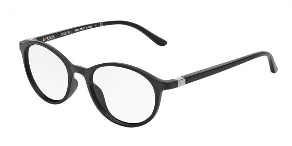 Starck Eyes SH3007 Eyeglasses, 0001 MATTE BLACK (BLACK)