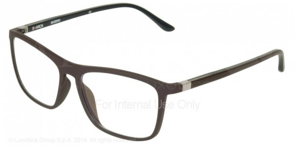 Starck Eyes SH1317 - PL1317 Eyeglasses, R00M MAT BROWN / BROWN-CRYSTAL-GREY