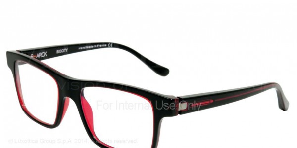 Starck Eyes SH1309 - PL1309 Eyeglasses, 2707 RED / BLACK /RED