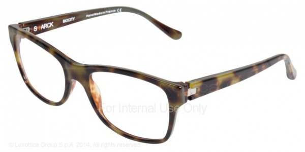 Starck Eyes SH1308 - PL1308 Eyeglasses, 3081 HAVANA / KHAKI / HAVANA