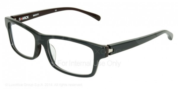 Starck Eyes SH1305 - PL1305 Eyeglasses, 2725 GREY CRYSTAL BROWN