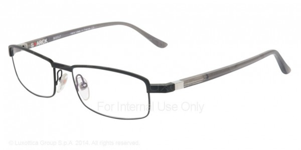 Starck Eyes SH1302 - PL1302 Eyeglasses, M0EK BRUSHED MAT BLACK