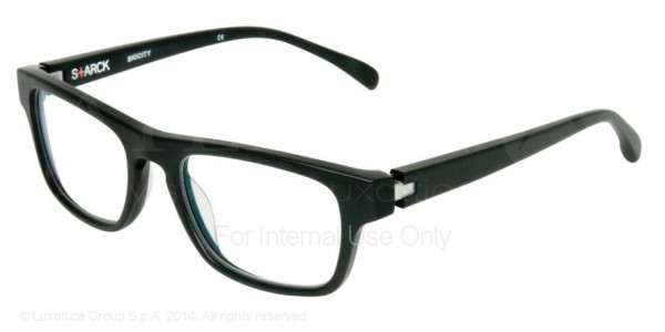 Starck Eyes SH1260 - PL1260 Eyeglasses, 0101 BLACK (BLACK)